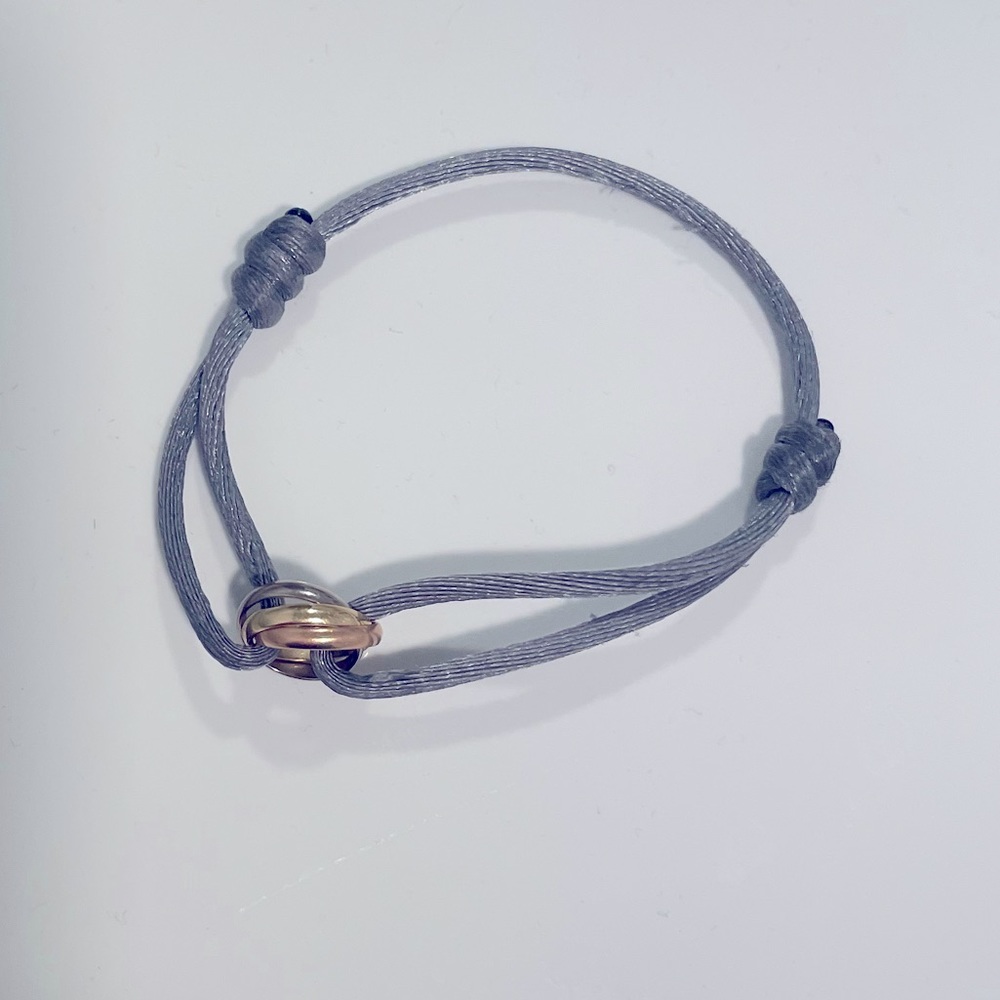 Cartier Trinity Silk Cord Bracelet